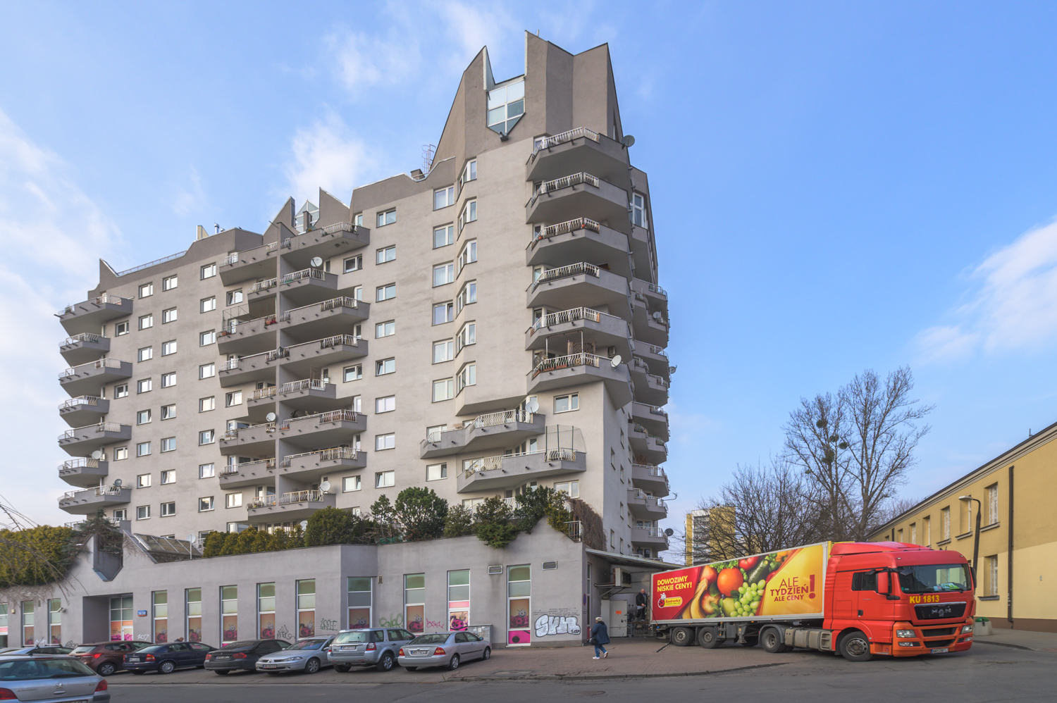 Zdjęcie architektury budynku Budynek mieszkalno-usługowy